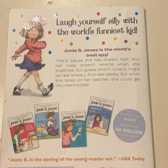 Junie b Jones by Barbara Park ! “Junie b Jones and some sneaky peeky spying” - Picture 2 of 2
